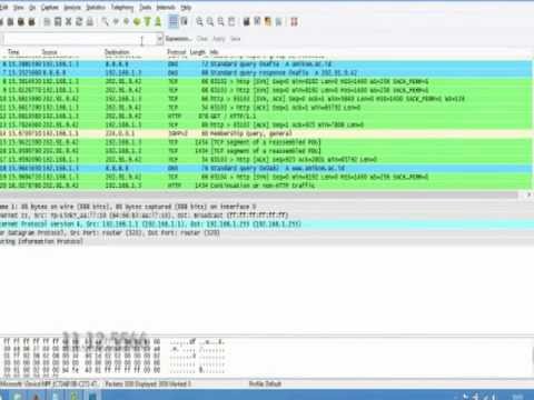 setting up wireshark linux